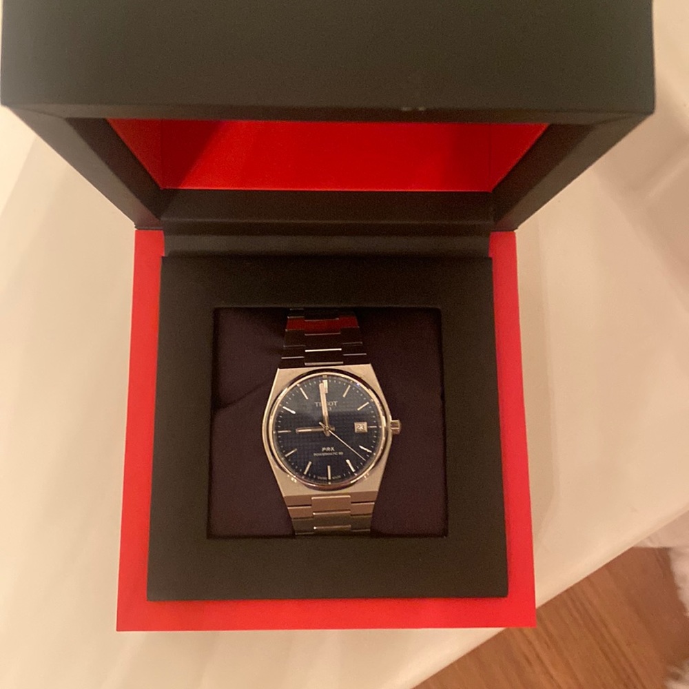 tissot PRX Powermatic 80 Navy
